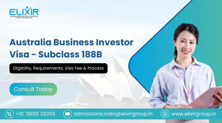 188b australia business investment visa